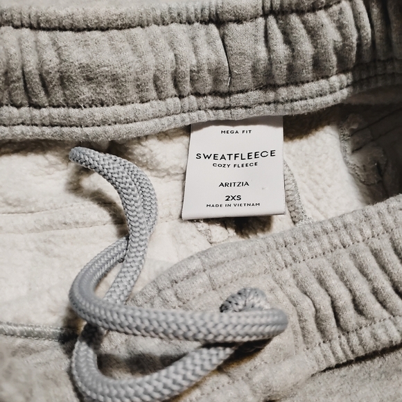 Aritzia NWOT | Aritzia Cozy Sweatfleece Mega Cargo Sweatpant | Size 2XS - Picture 6 of 10